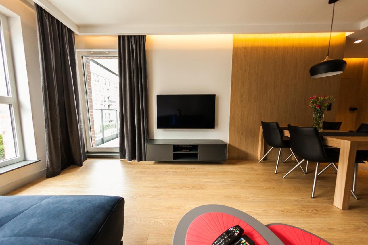 Apartament Aureus Appartamento Danzica Esterno foto